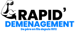 Logo rapid' demenagement